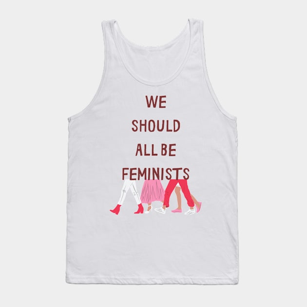 We Should All Be Feminists Tank Top by milleux